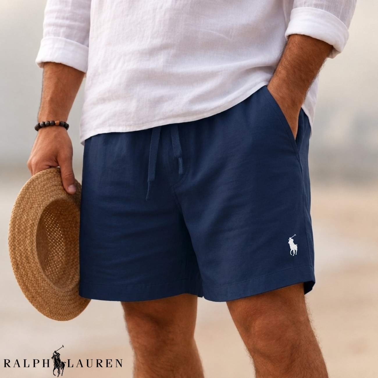 Essentiella Shorts i Linneblandning || Utförsäljning