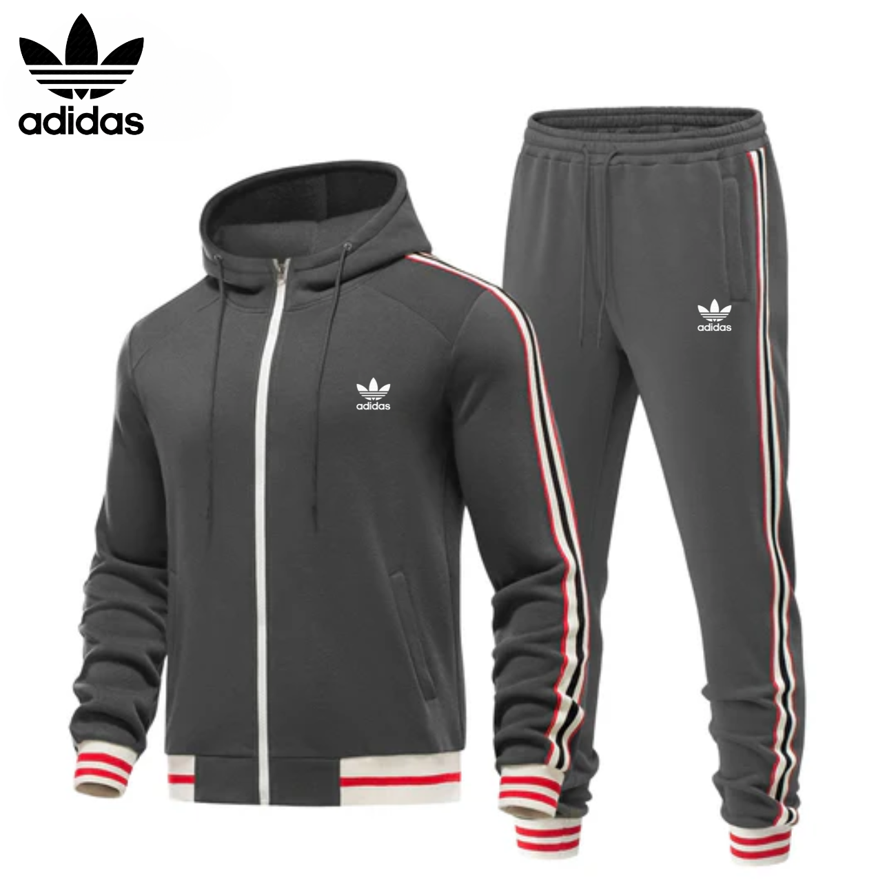 Avslappnad Set Hoodie & Byxor || REA