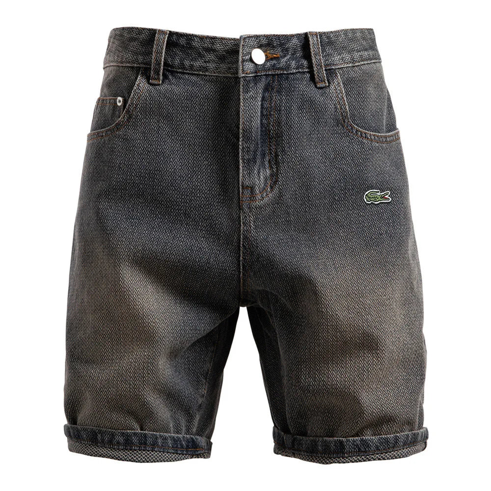 Casual All-Match Denim Shorts för män