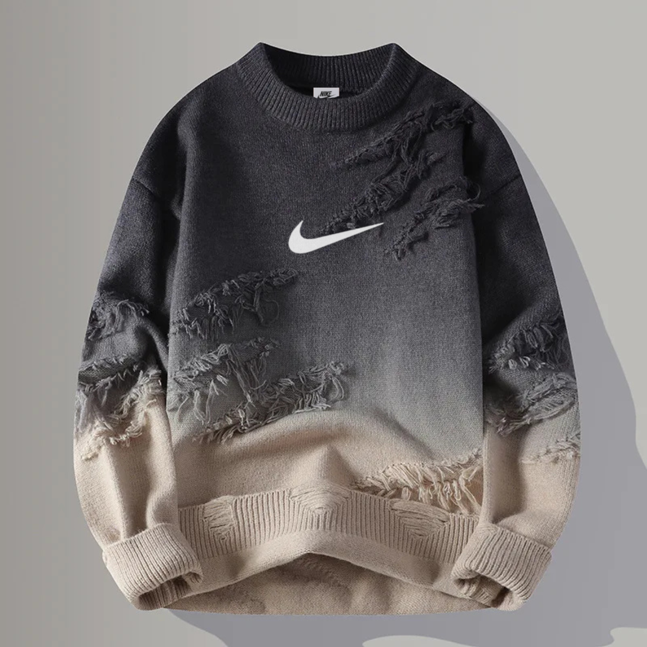 2026 Urban Fade Distressed Tröja - Utrensningsförsäljning