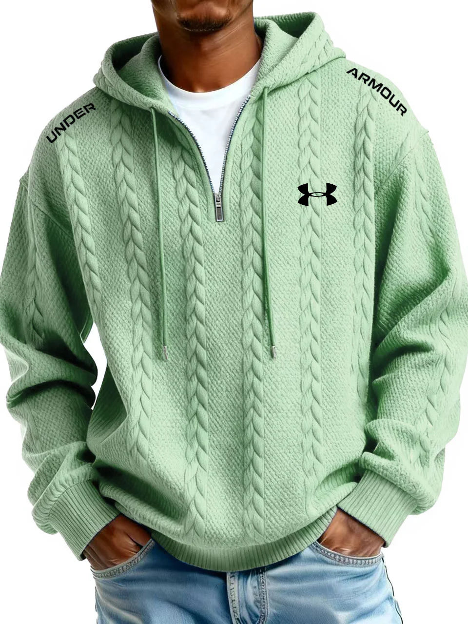 UA halvzip-hoodie