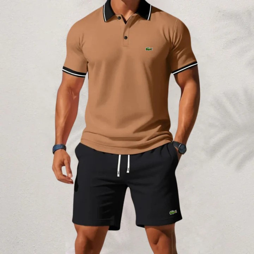 Polo- & Shortsset - (UTFÖRSÄLJNING SOMMARKOLLEKTION 2024)