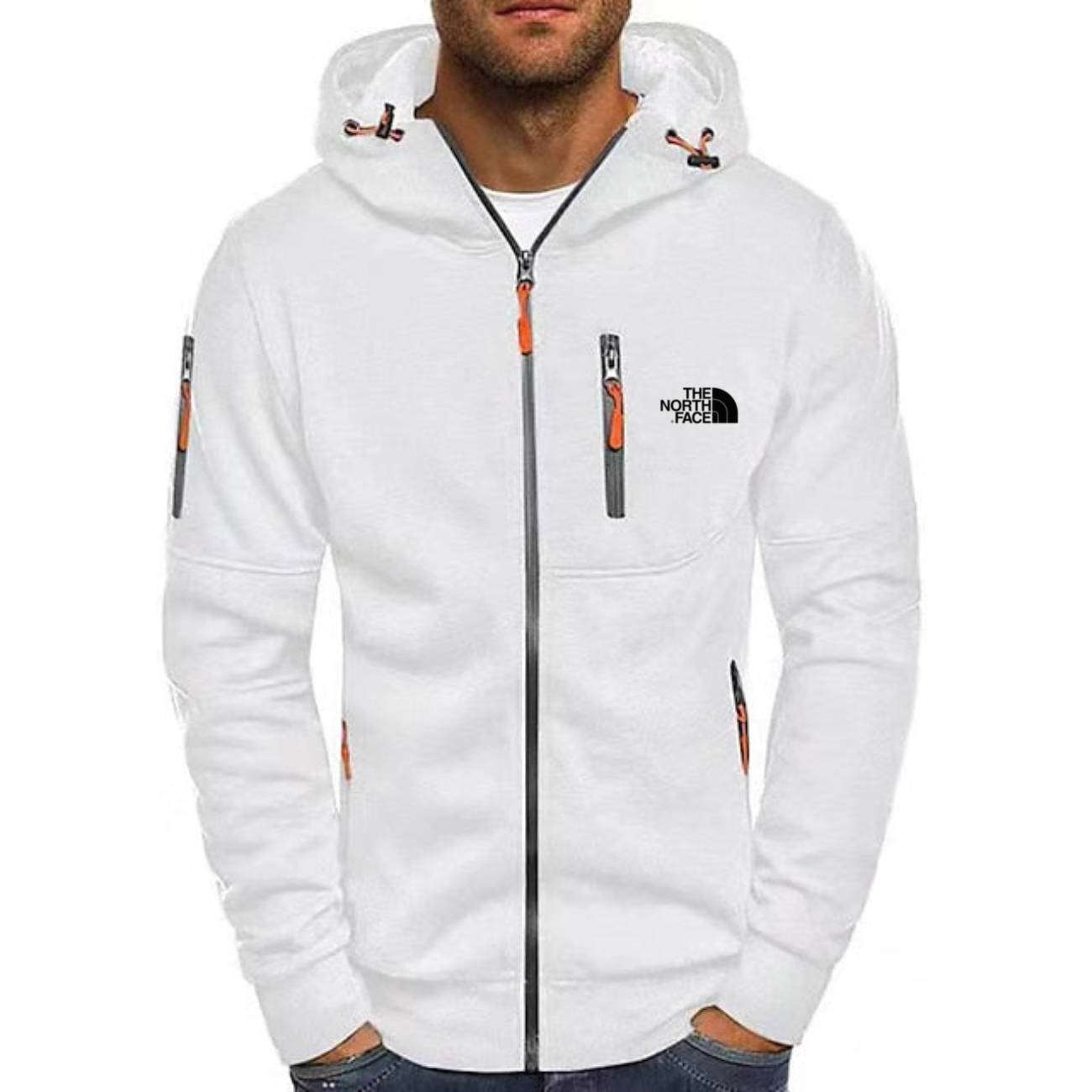 Premium Komfort Zip-Up Hoodie - Utförsäljning