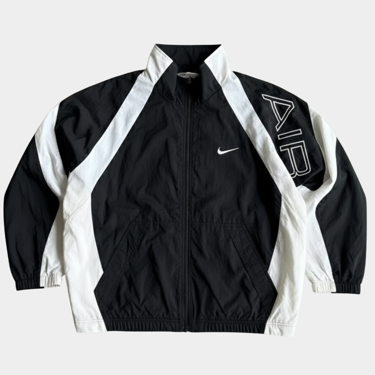 Retro Sportjacka med Dragkedja - Utförsäljning