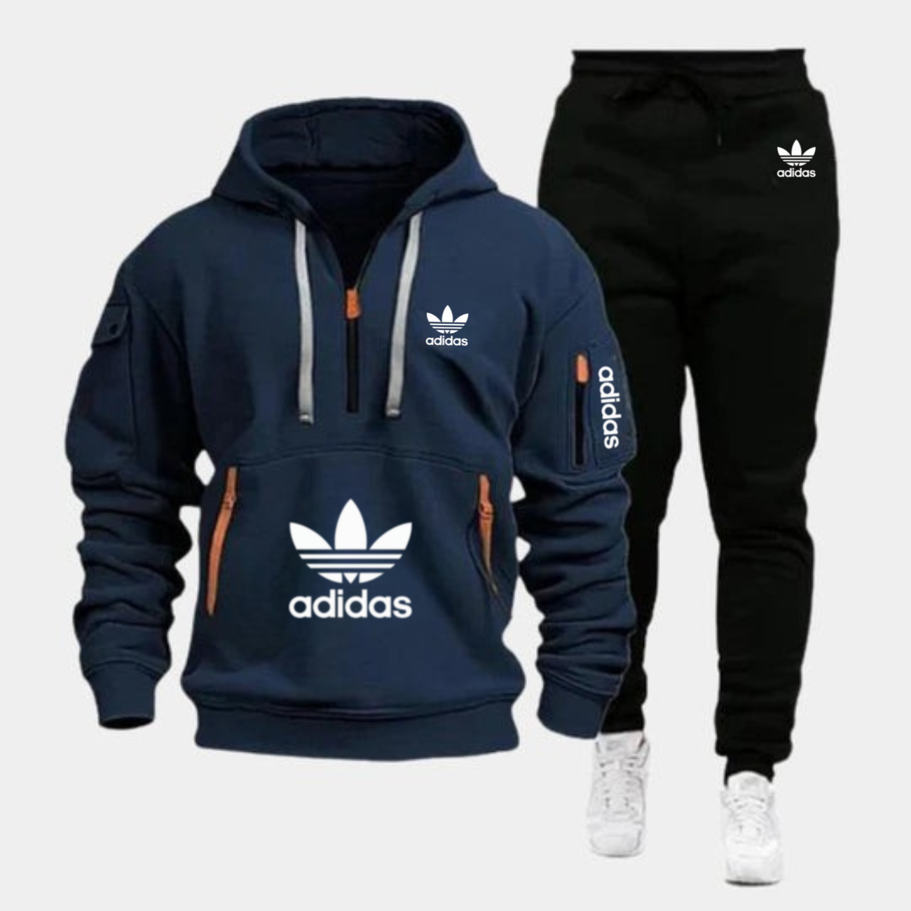 Avslappnat streetwear-set - Utförsäljningspris