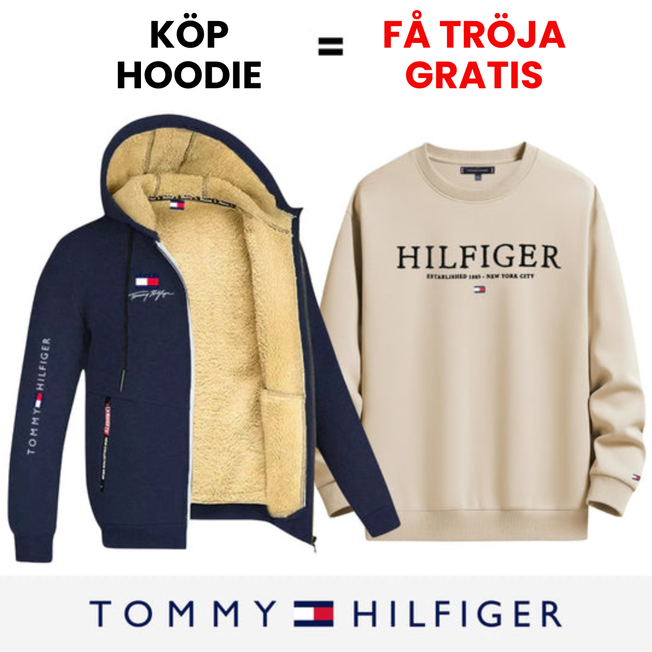 Premium Sherpa Hoodie + Sweat Erbjudande || BEGRĂNSAD ERBJUDANDE
