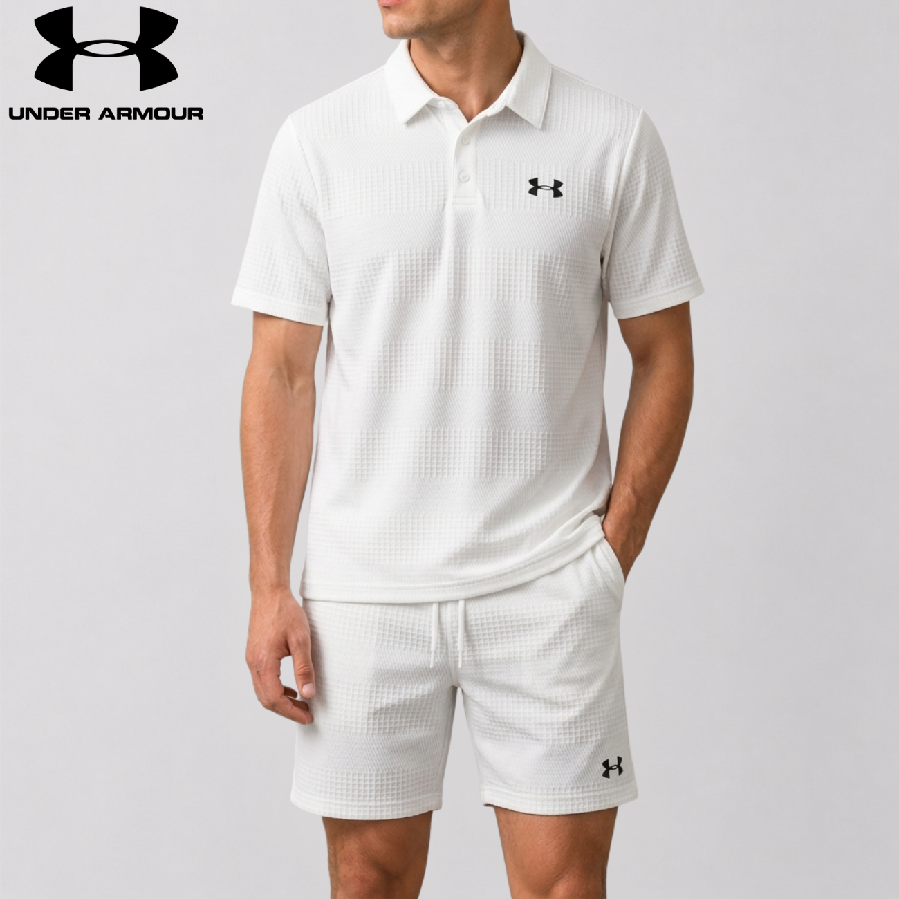 Aero-Weave Polo Shorts Set || Utförsäljning
