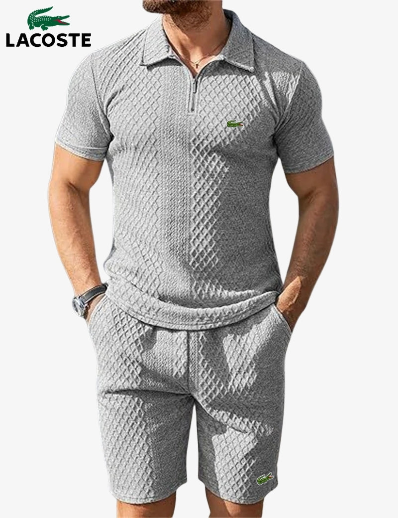 Set Polo Zippé & Short || LAGERRRENSNING