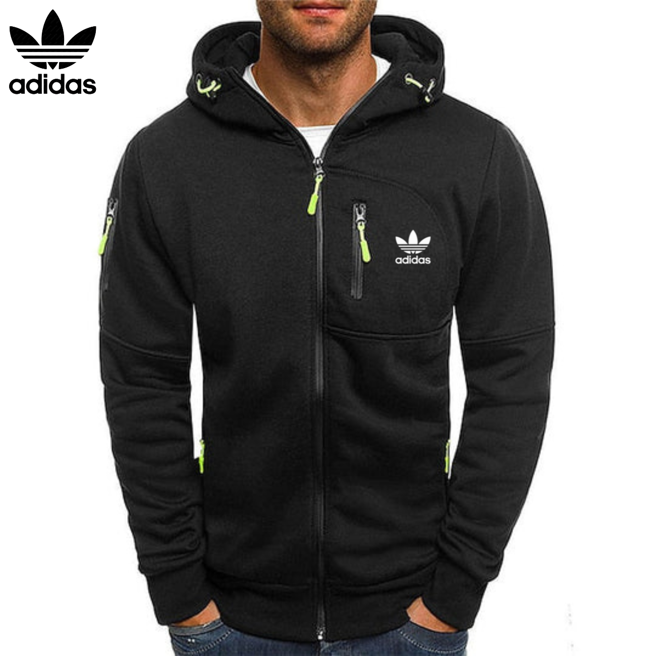 Premium Komfort Zip-Up Hoodie || Utförsäljning