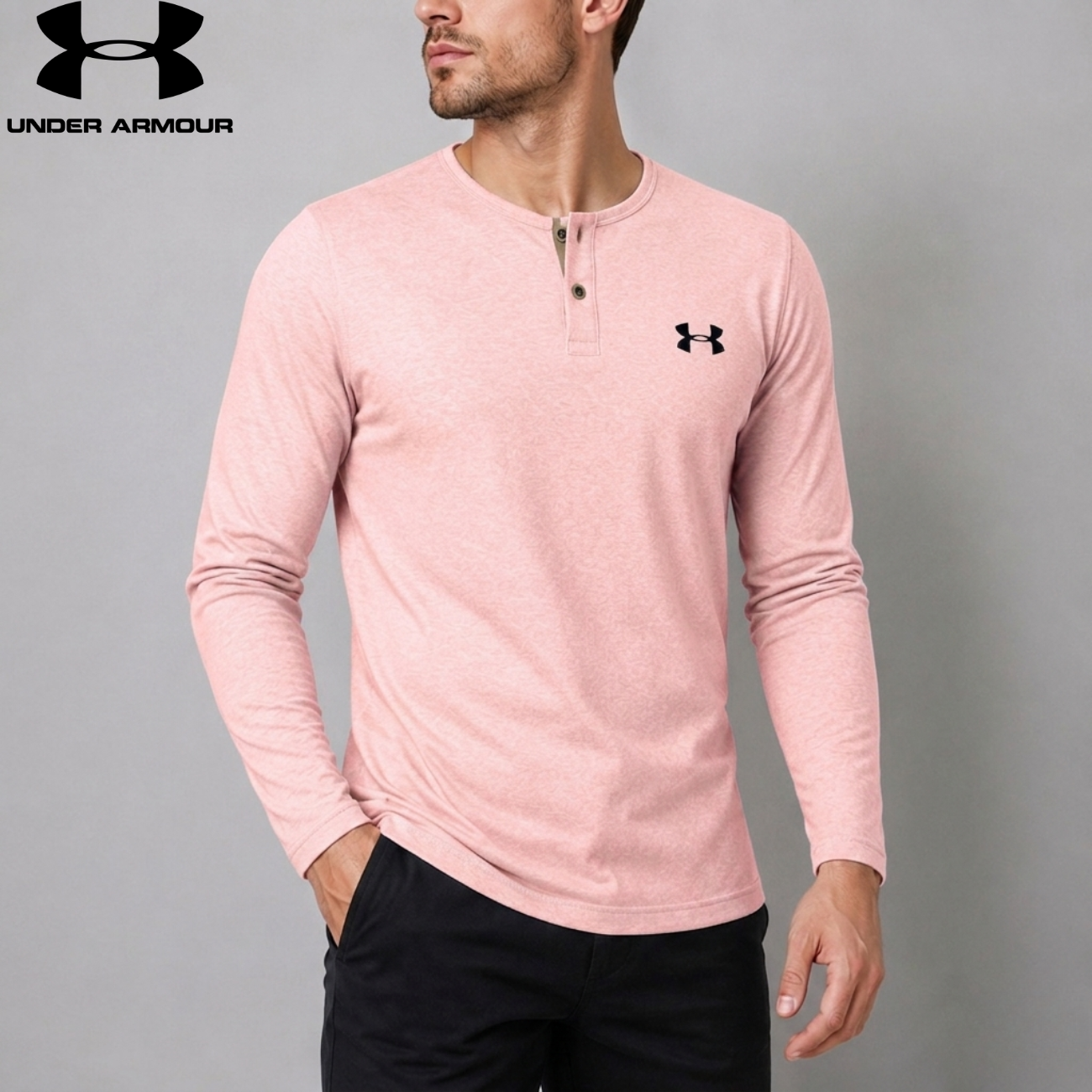 Core Tech Slub Henley || Utförsäljning