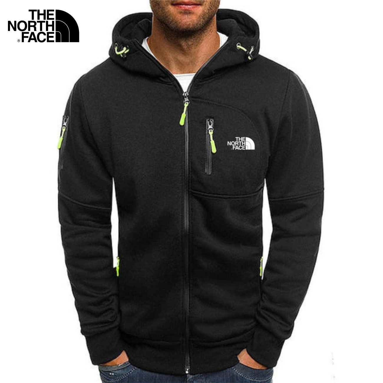 Premium Komfort Zip-Up Hoodie || Utförsäljning