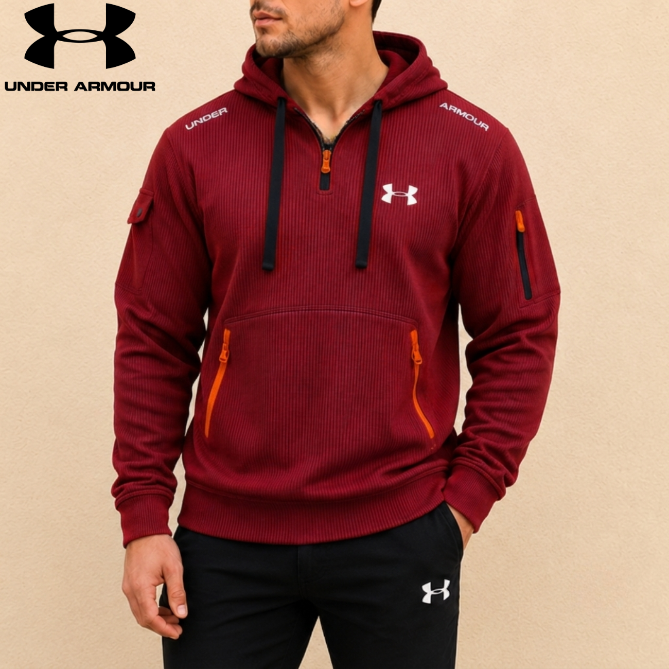 Hybrid Zip Hoodie || Utförsäljning