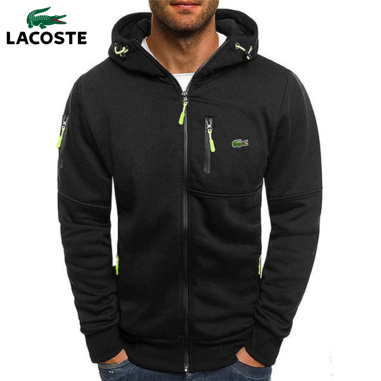 Premium Komfort Zip-Up Hoodie || Utförsäljning