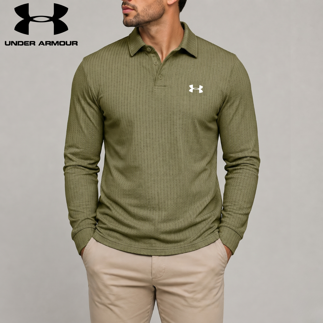 Långärmad Performance Polo || Utförsäljning