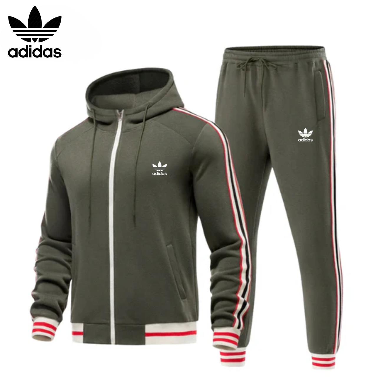 Avslappnad Set Hoodie & Byxor || REA
