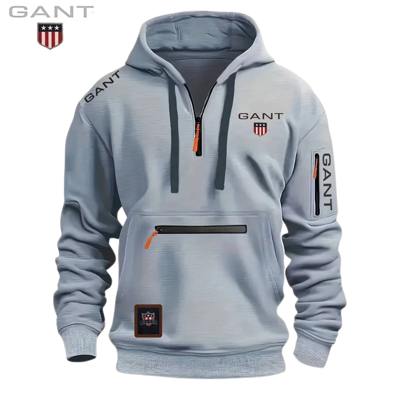 2026 Urban Halv-Dragkedja Prestanda-Hoodie || REA UTGÅENDE VAROR