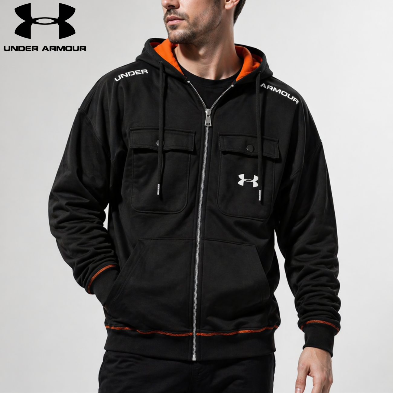 Ultimat Allterräng Fält Zip-Hoodie || Utförsäljning