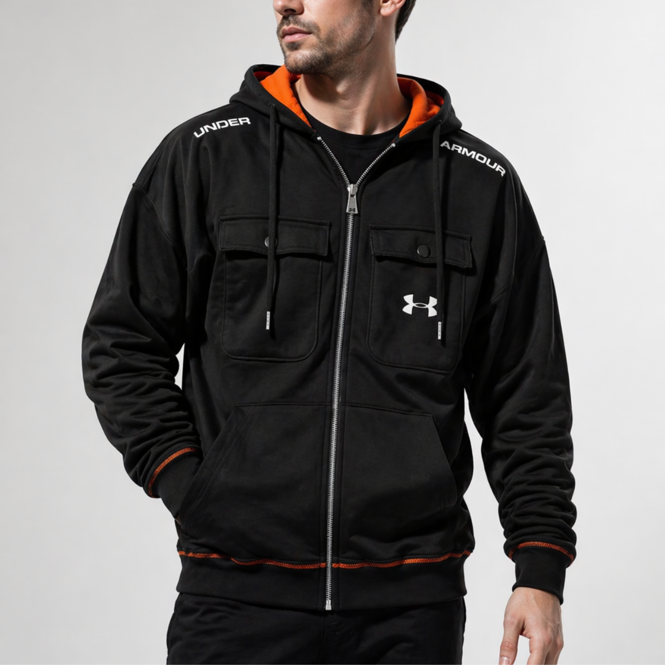 Ultimat Allterräng Fält Zip-Hoodie - Utförsäljning