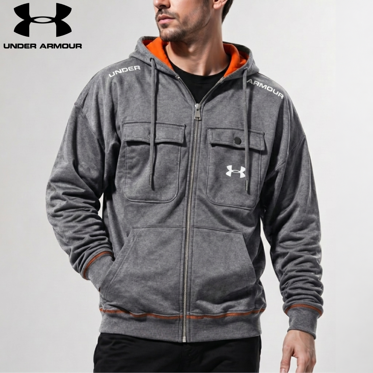 Ultimat Allterräng Fält Zip-Hoodie || Utförsäljning