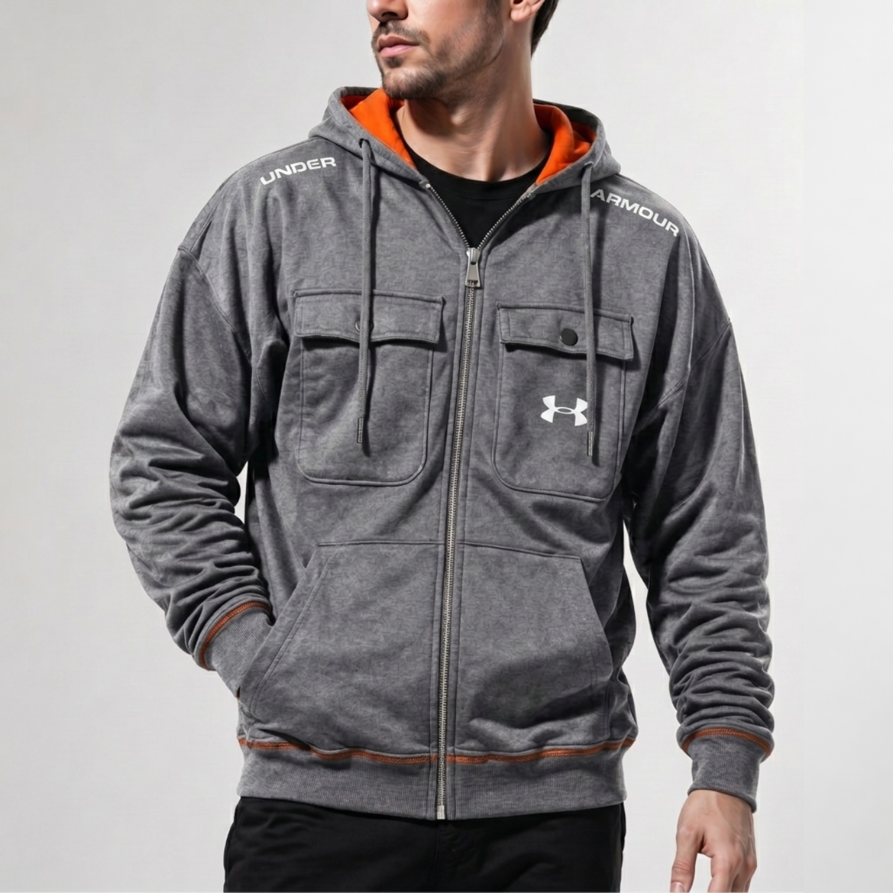 Ultimat Allterräng Fält Zip-Hoodie - Utförsäljning