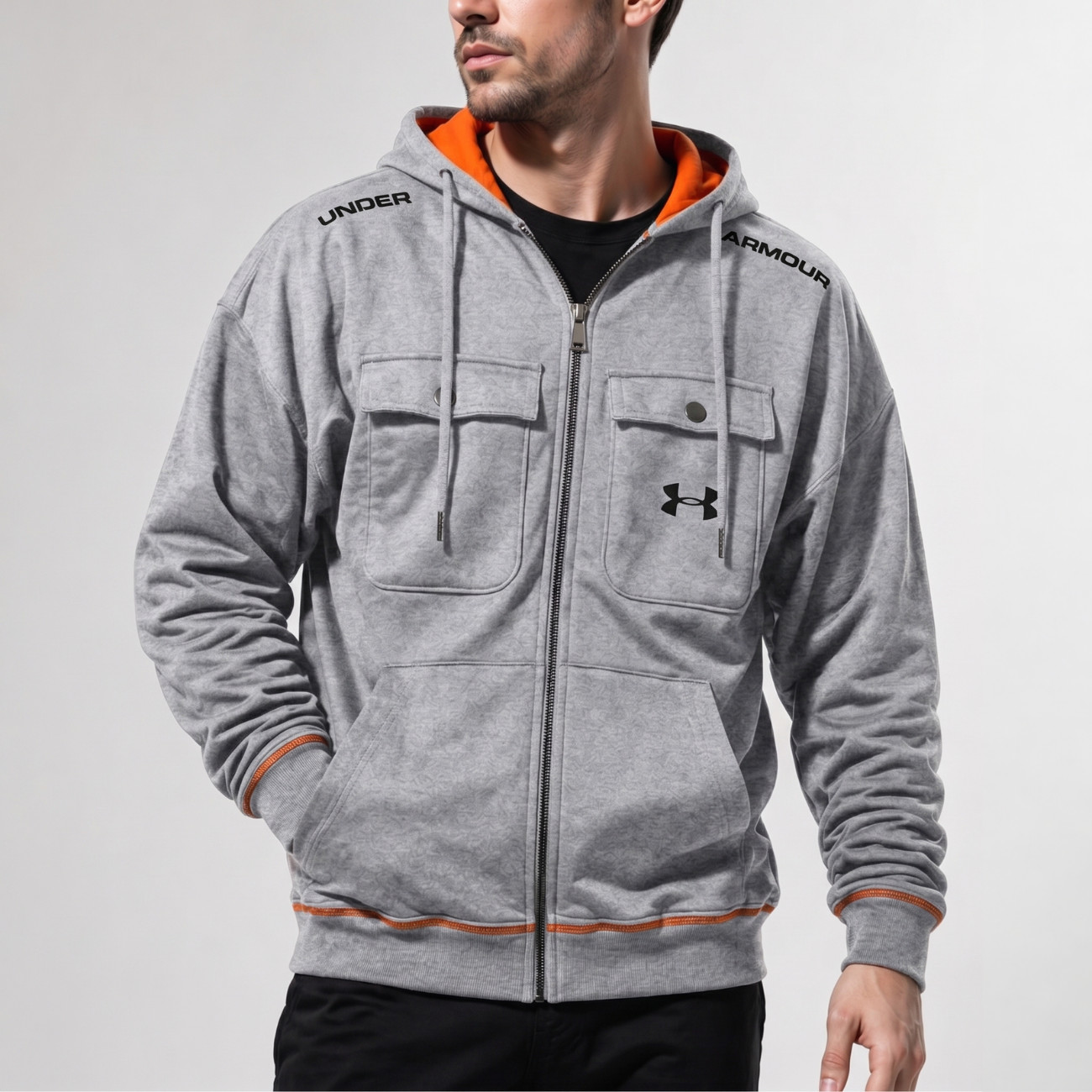 Ultimat Allterräng Fält Zip-Hoodie - Utförsäljning