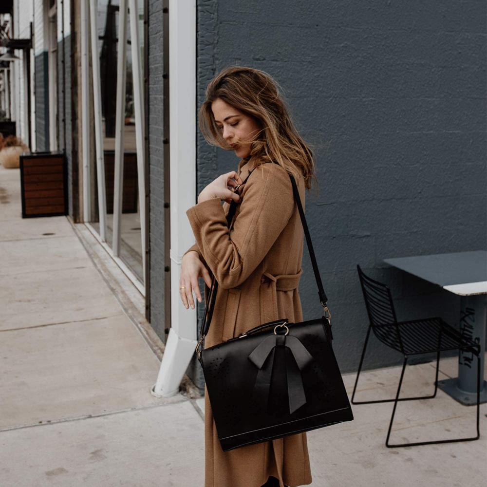 Bernadette – rosettväska i satchel-stil