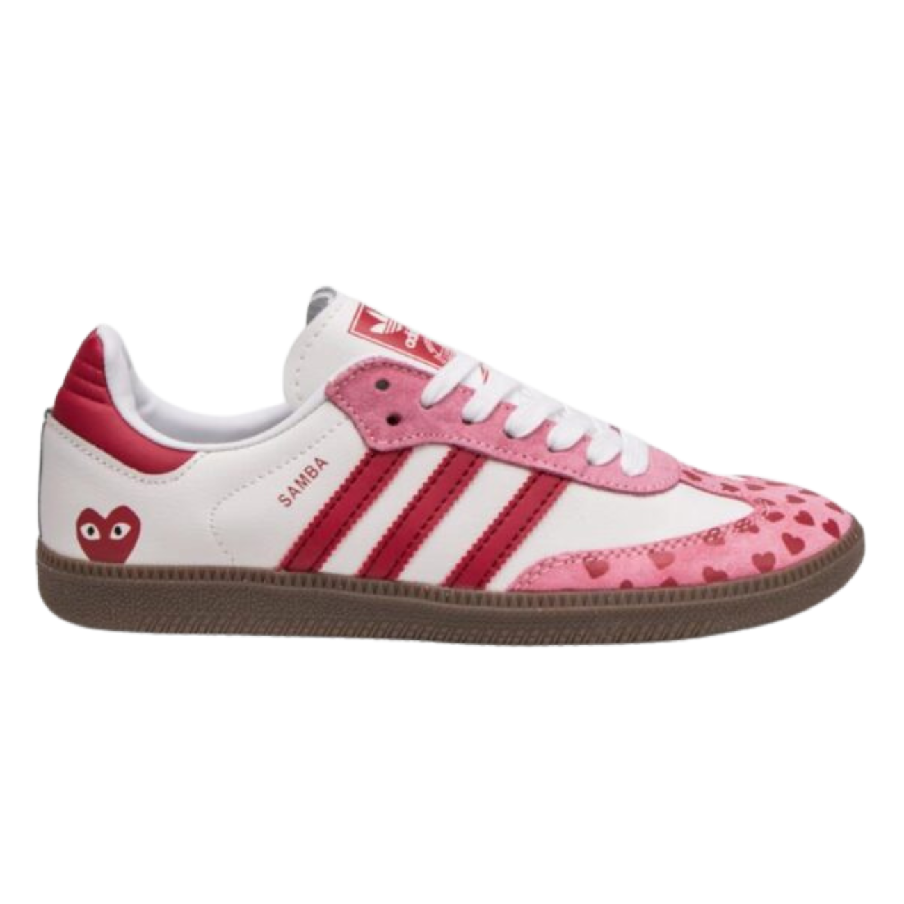 Hjärt-Mönstrade Samba Sneakers - Utförsäljning