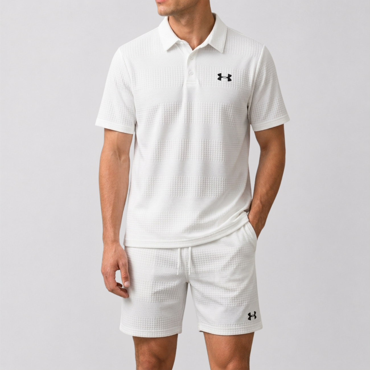 Aero-Weave Polo Shorts Set - Utförsäljning