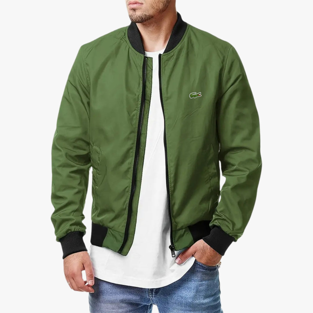 Bomberjacka med Dragkedja i Streetwear-stil - UTFÖRSÄLJNING