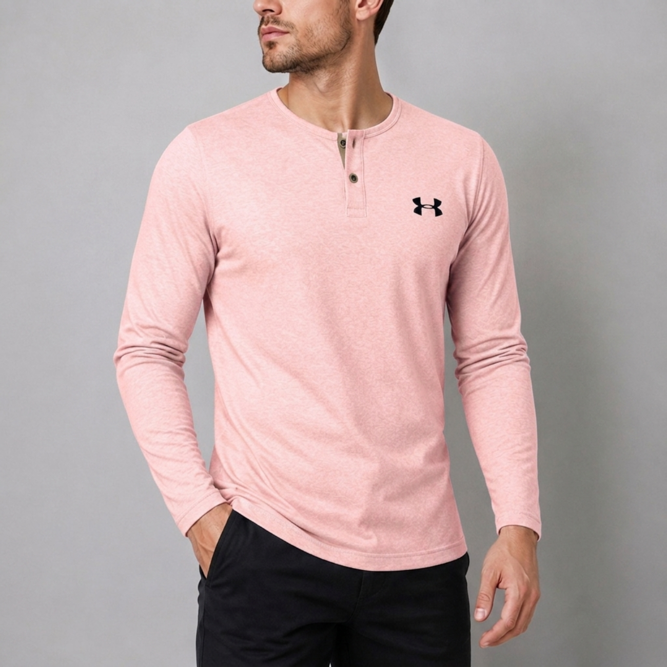 Core Tech Slub Henley - Utförsäljning