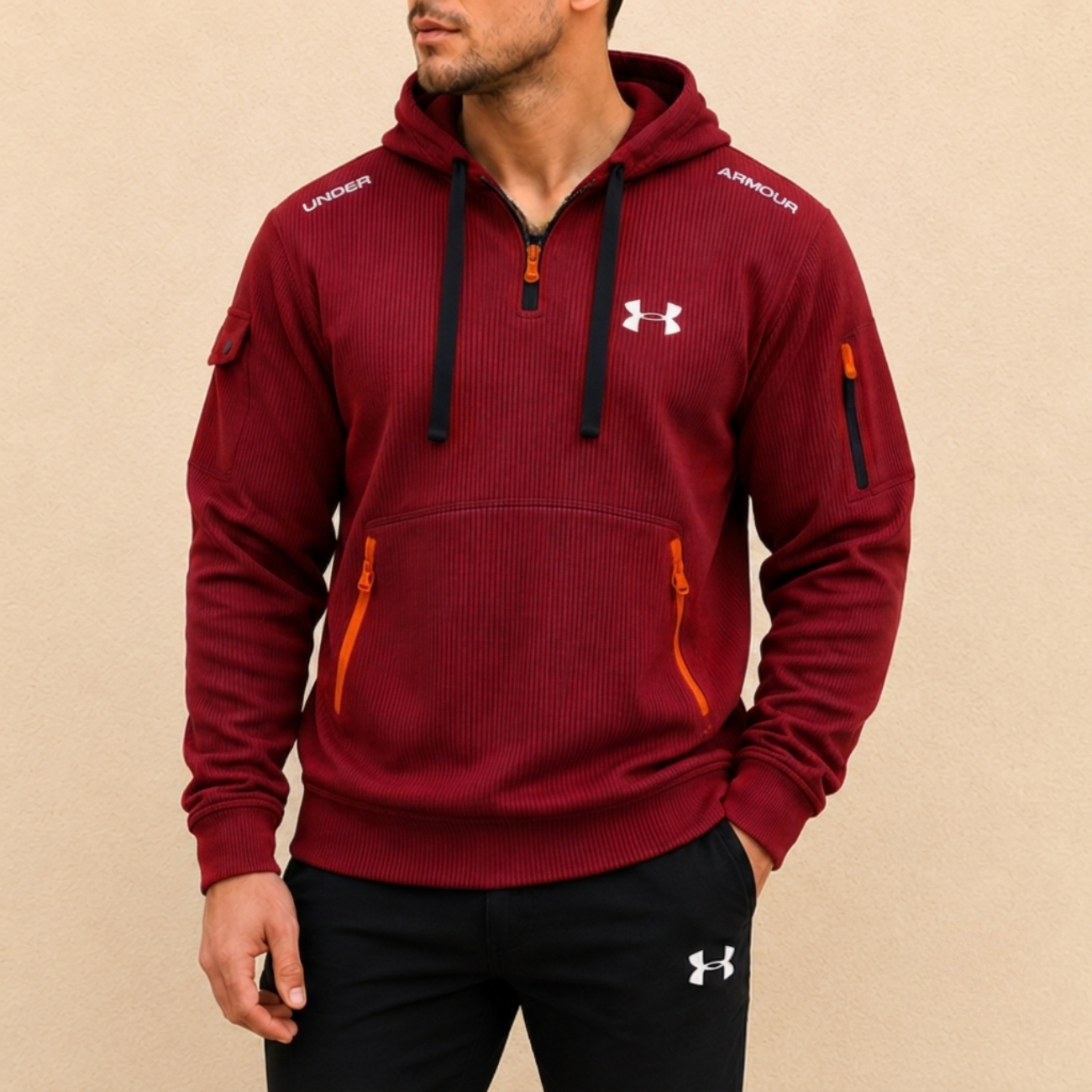 Hybrid Zip Hoodie - Utförsäljning