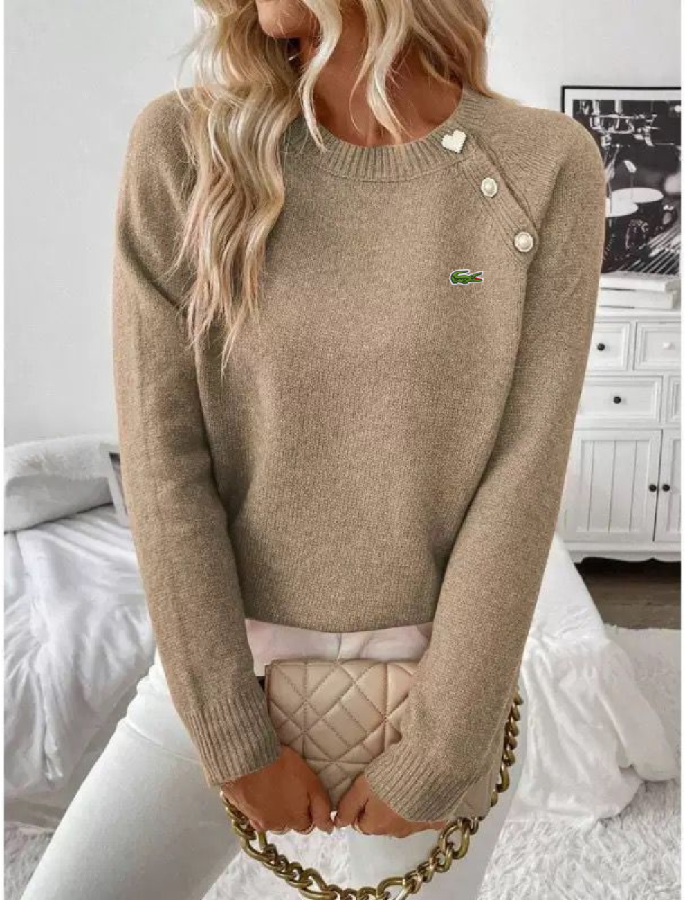 Essential Chic Knapptröja || Utförsäljning