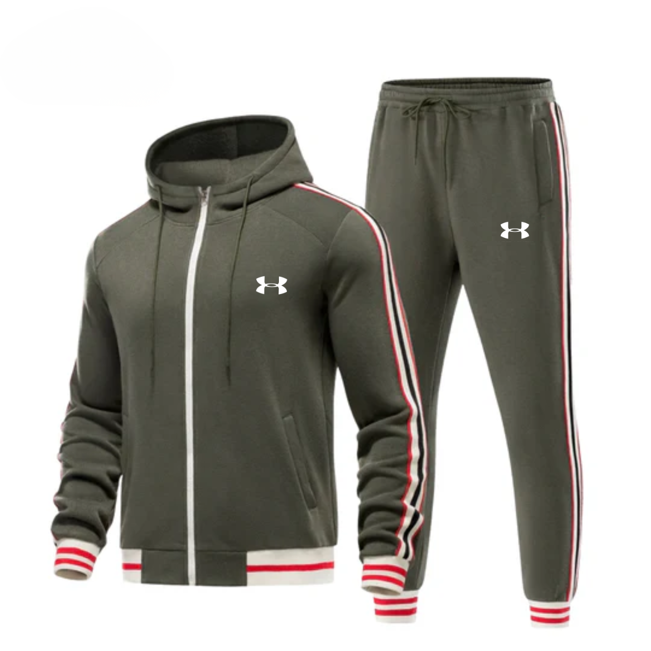 Avslappnad Set Hoodie & Byxor - REA