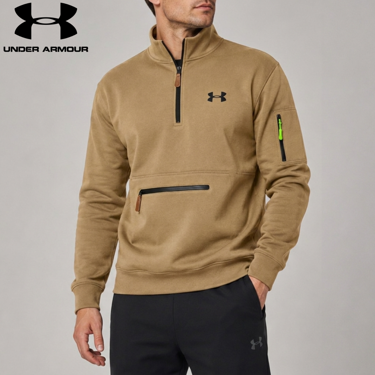 Quarter-Zip Pullover || Utförsäljning