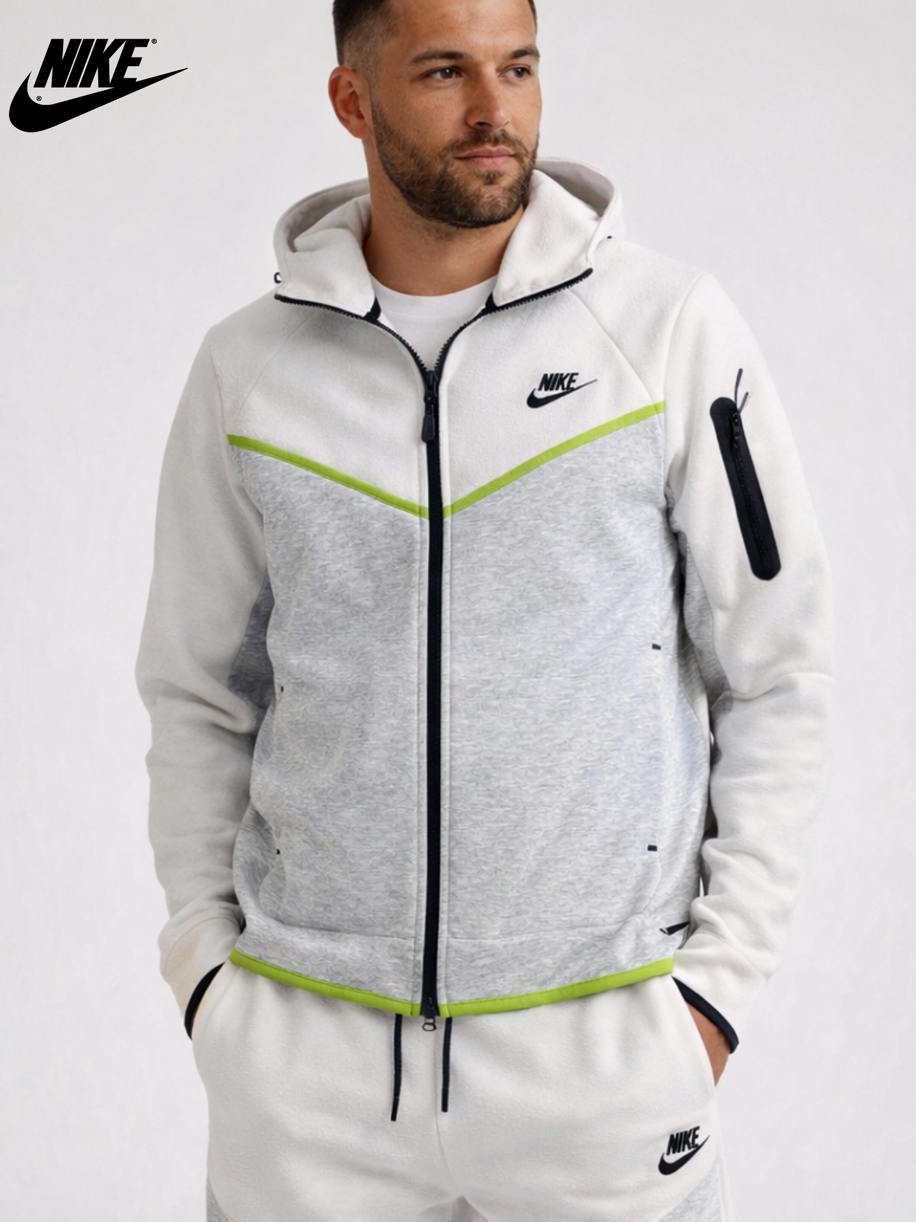 Mångsidig Zip-Up Hoodie || Rea