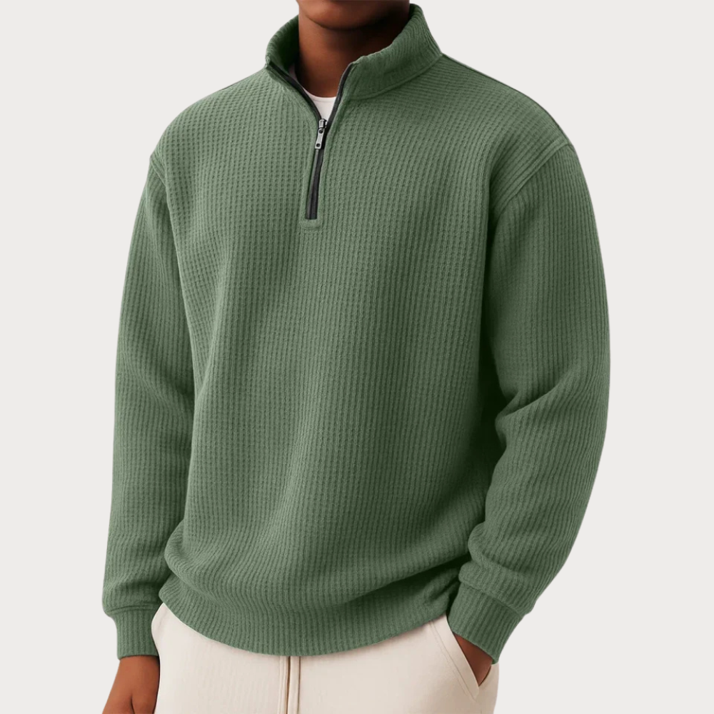 DAAN™ | Bekväm tröja med dragkedja