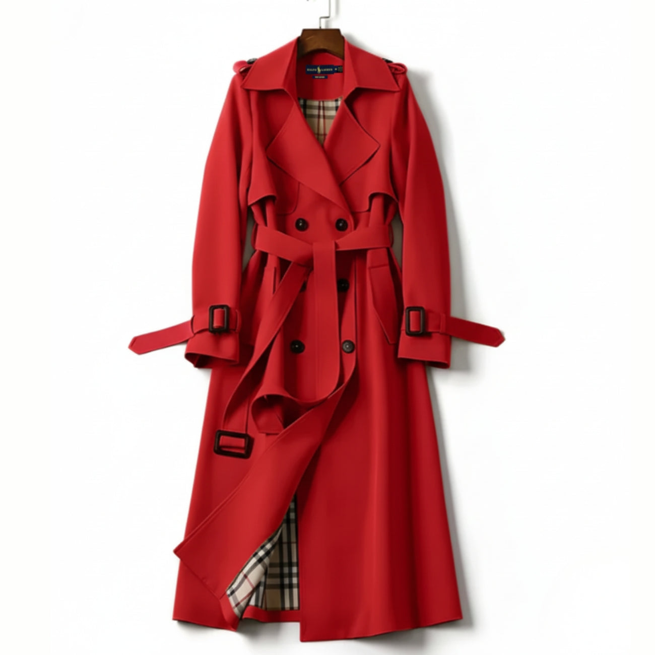 Elegant Trenchcoat med Bälte - UTFÖRSÄLJNINGSPRIS
