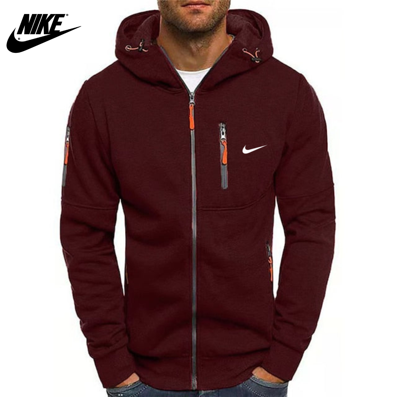 Premium Komfort Zip-Up Hoodie || Utförsäljning