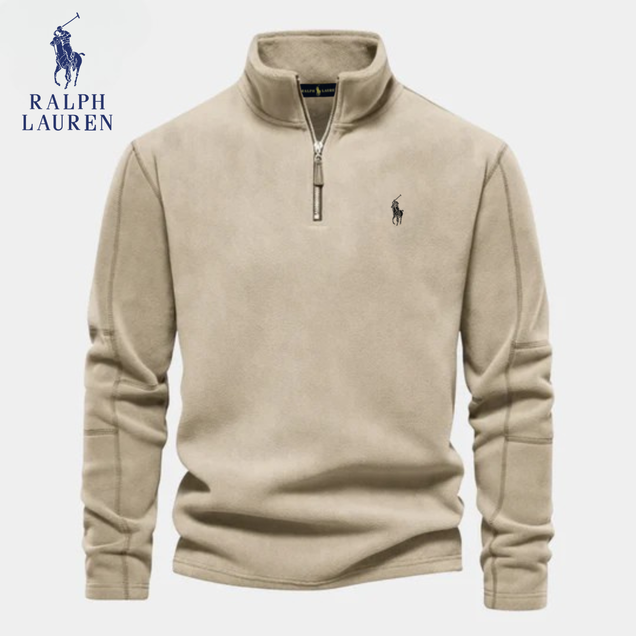 RL™ Half Zip Sweatshirt | I Bomull