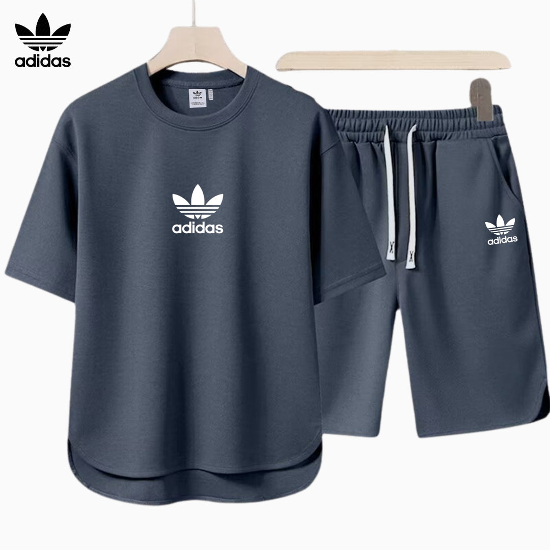 Casual Set för män || T-shirt och shorts