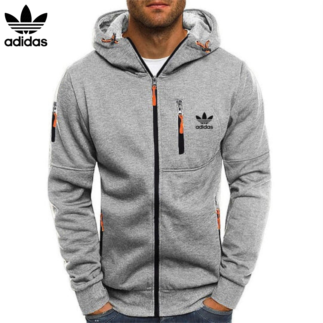 Premium Komfort Zip-Up Hoodie || Utförsäljning