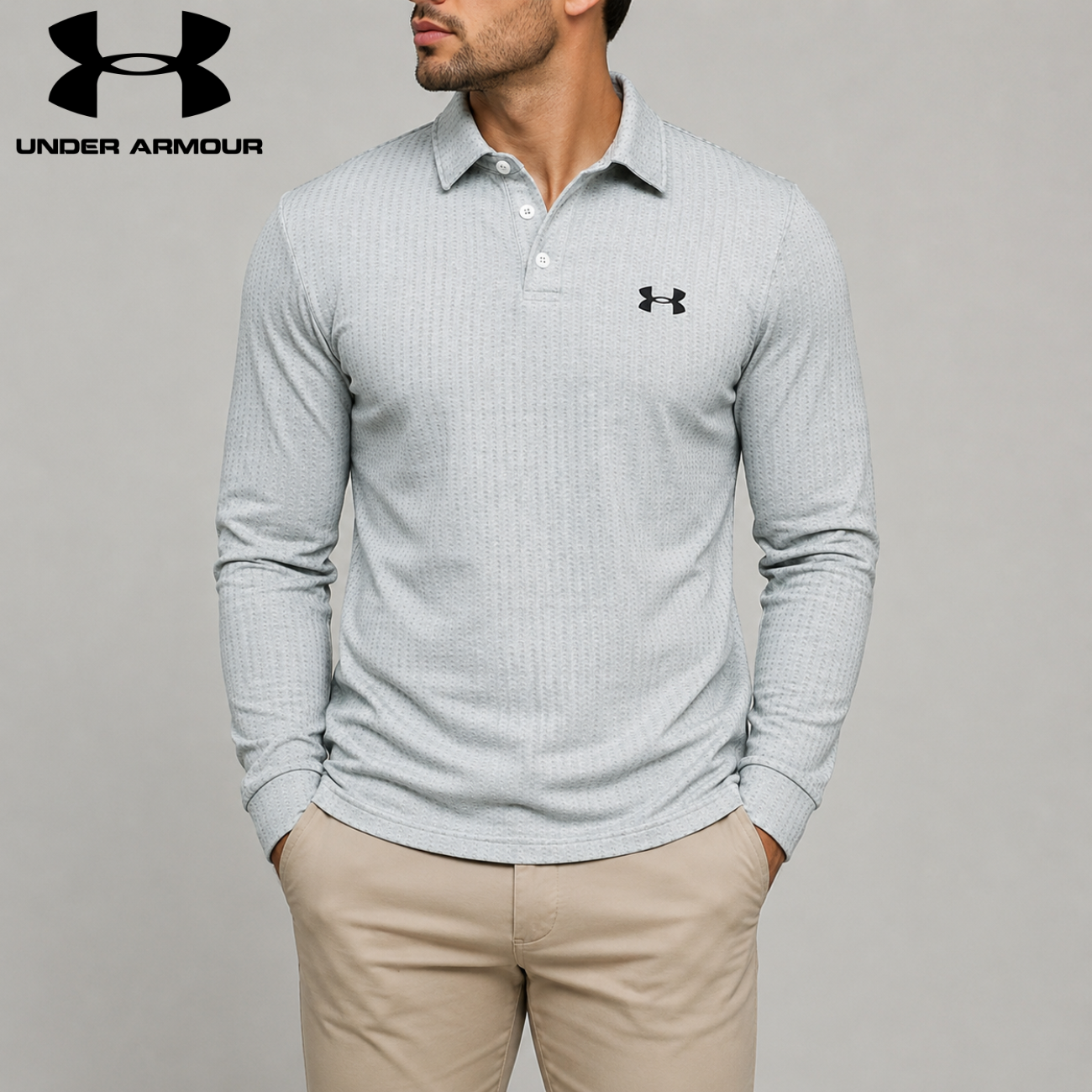 Långärmad Performance Polo || Utförsäljning