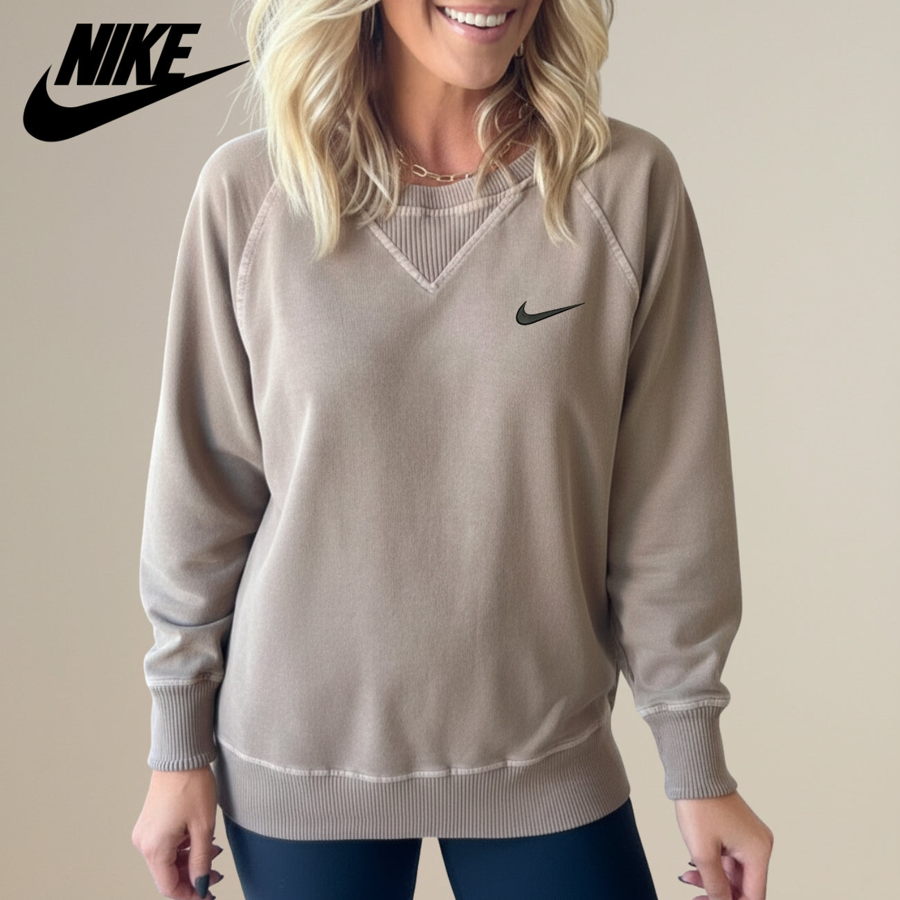 Faded Casual Sweater || UTFÖRSÄLJNING