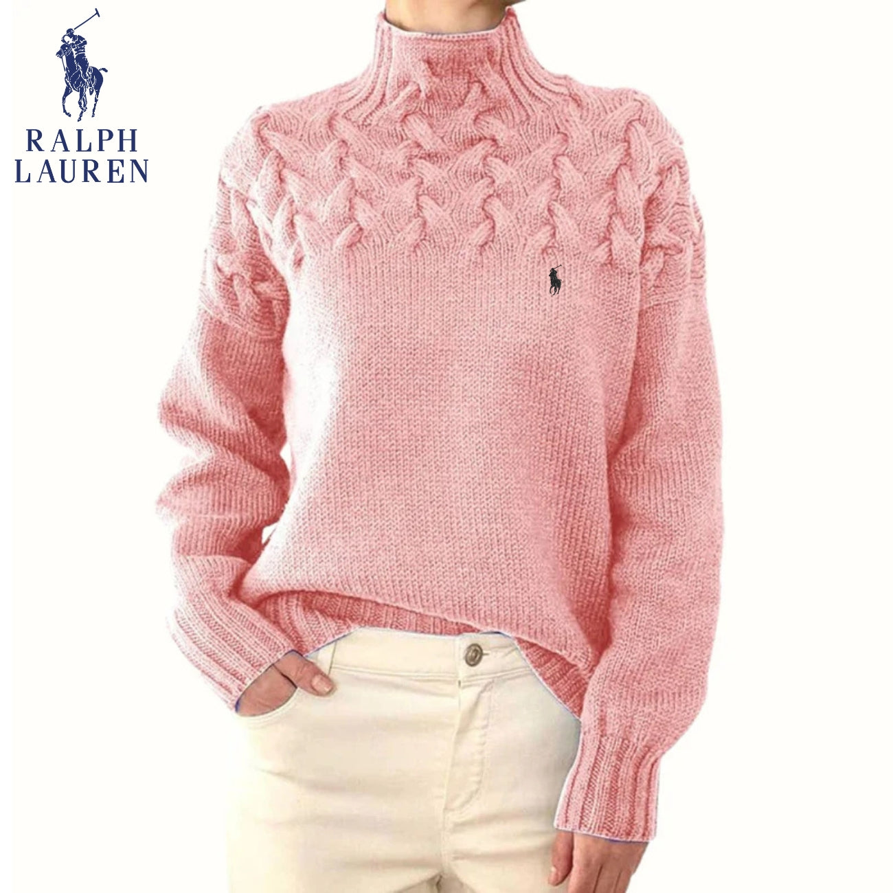 Elegant stickad tröja || UTFÖRSÄLJNING