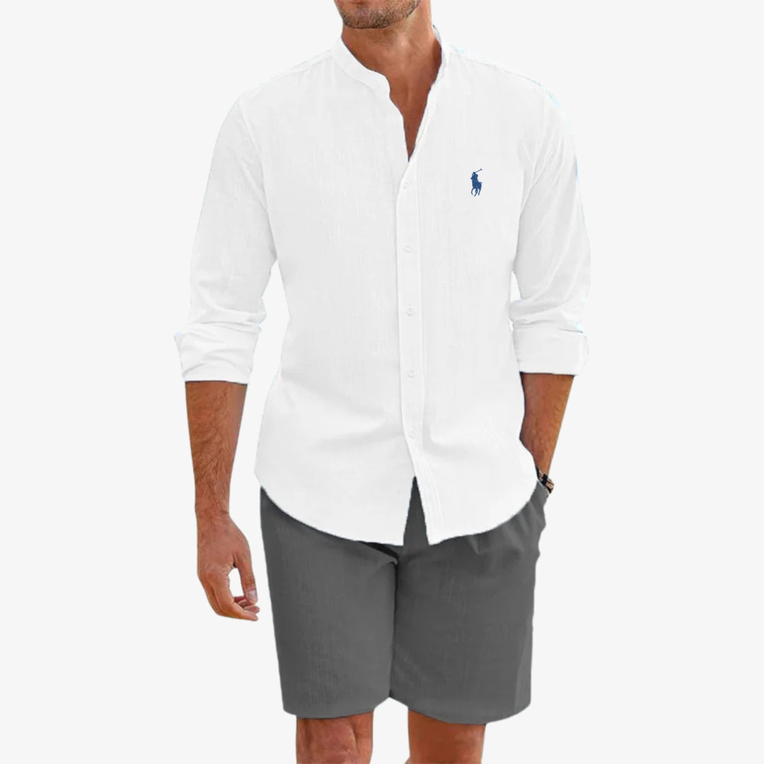 Elegant Set Skjorta & Shorts - UTFÖRSÄLJNING