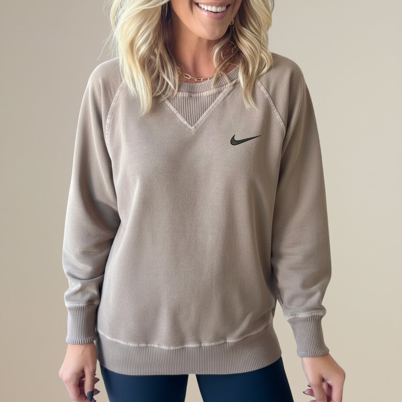 Faded Casual Sweater - UTFÖRSÄLJNING