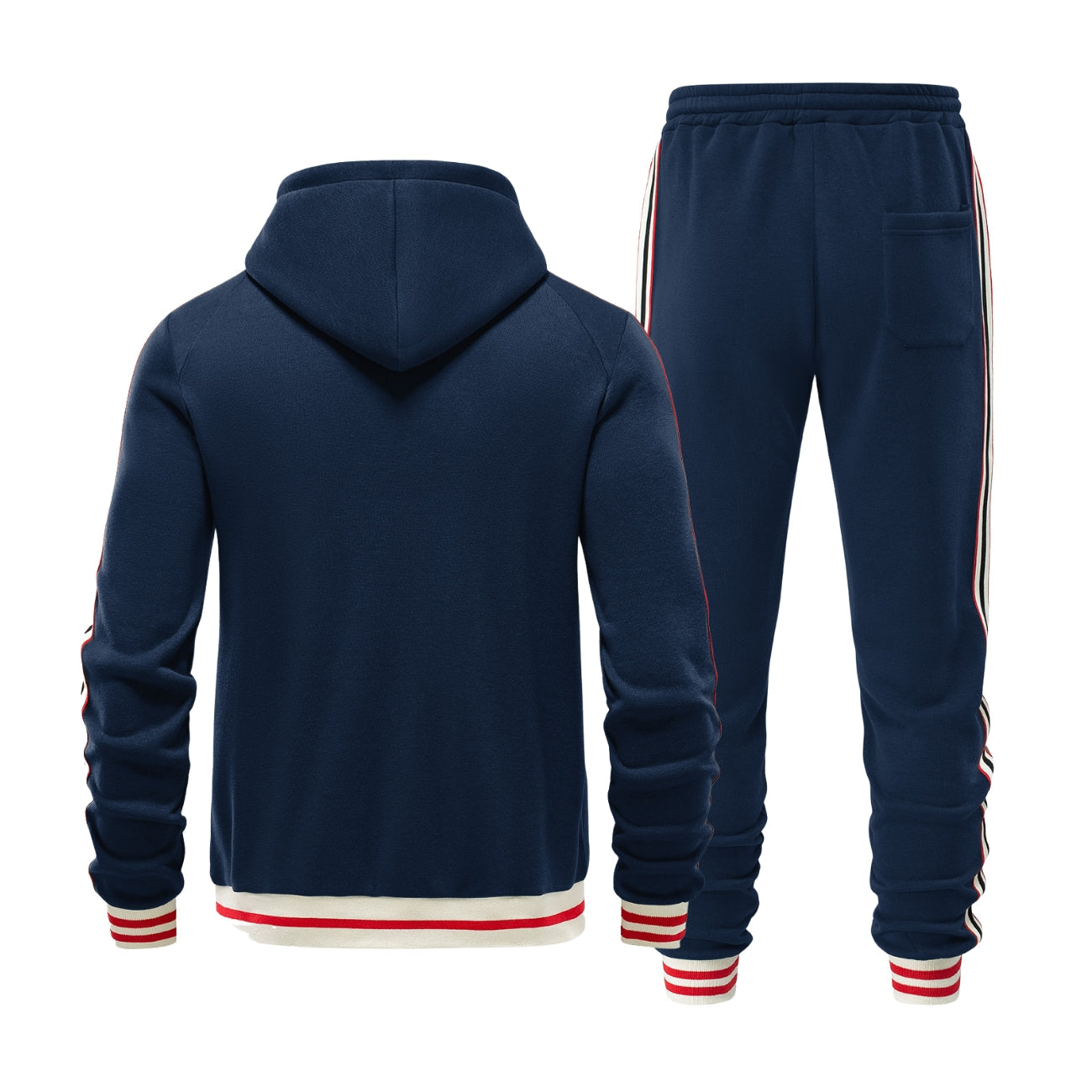 Avslappnad Set Hoodie & Byxor - REA