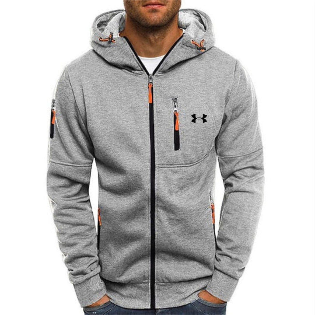Premium Komfort Zip-Up Hoodie - Utförsäljning