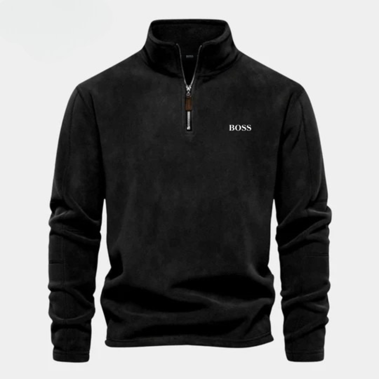 BOSS™ Half Zip Sweatshirt | I Bomull