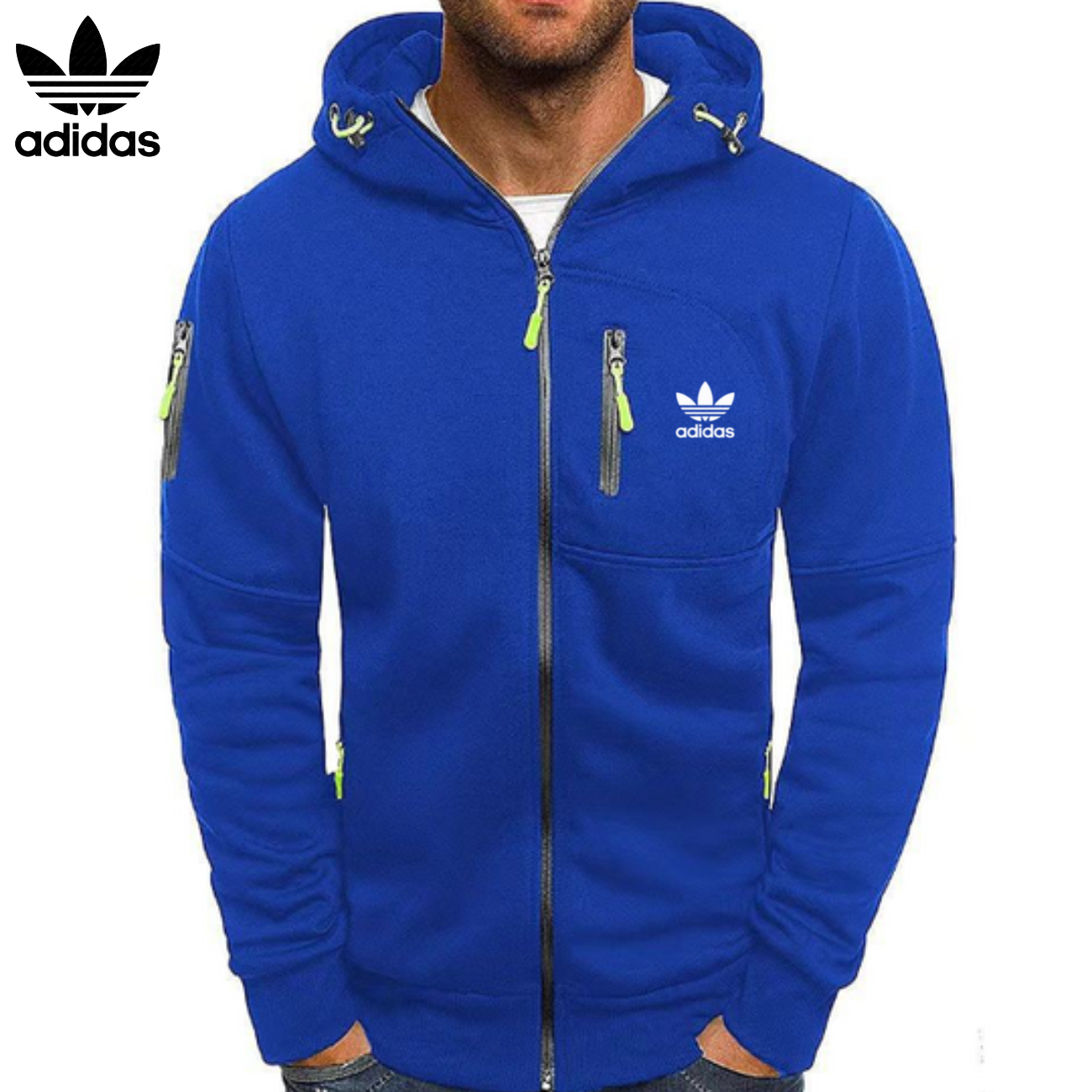Premium Komfort Zip-Up Hoodie || Utförsäljning